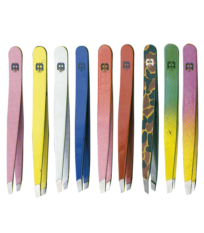 Pince à épiler biaise