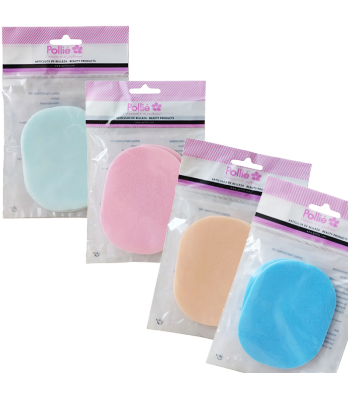 Eponges Douces de Démaquillage, lot de  2