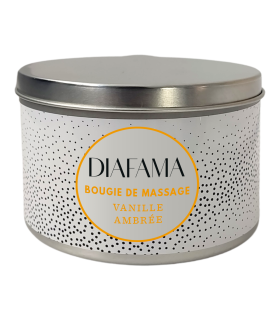 Bougie de Massage Vanille Ambrée