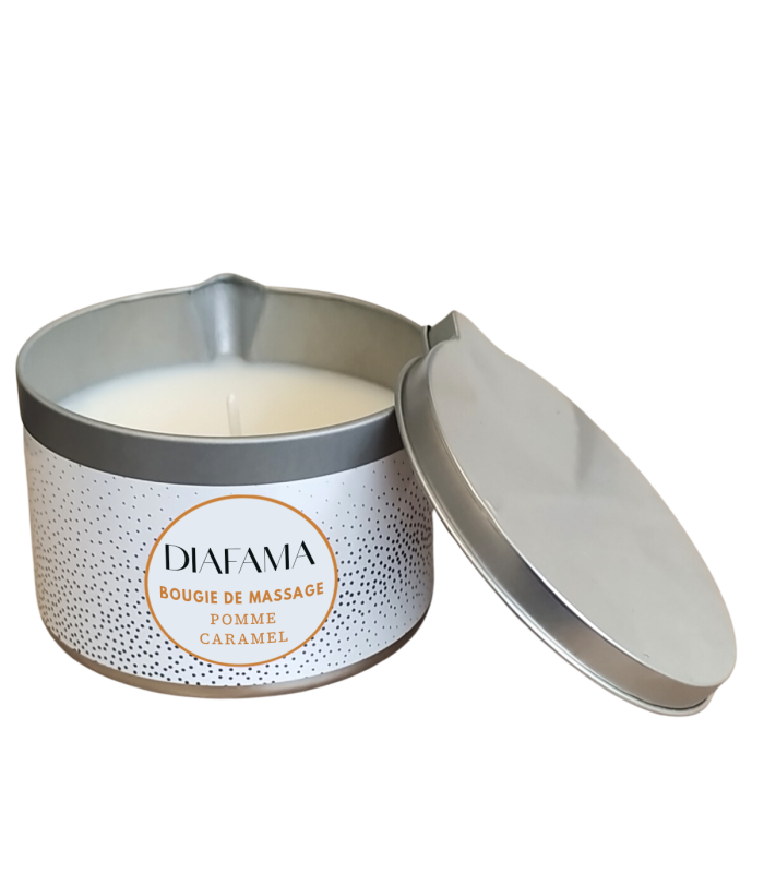 Bougie de Massage Pomme Caramel