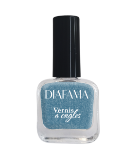 Vernis à Ongles Bleu Pailleté