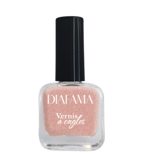Vernis à Ongles Nude Rose Pailleté